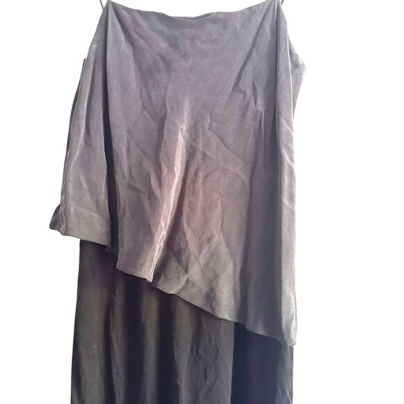 ALLSAINTS Mira Silk Mini Dress Sz 2 - Picture 4 of 4